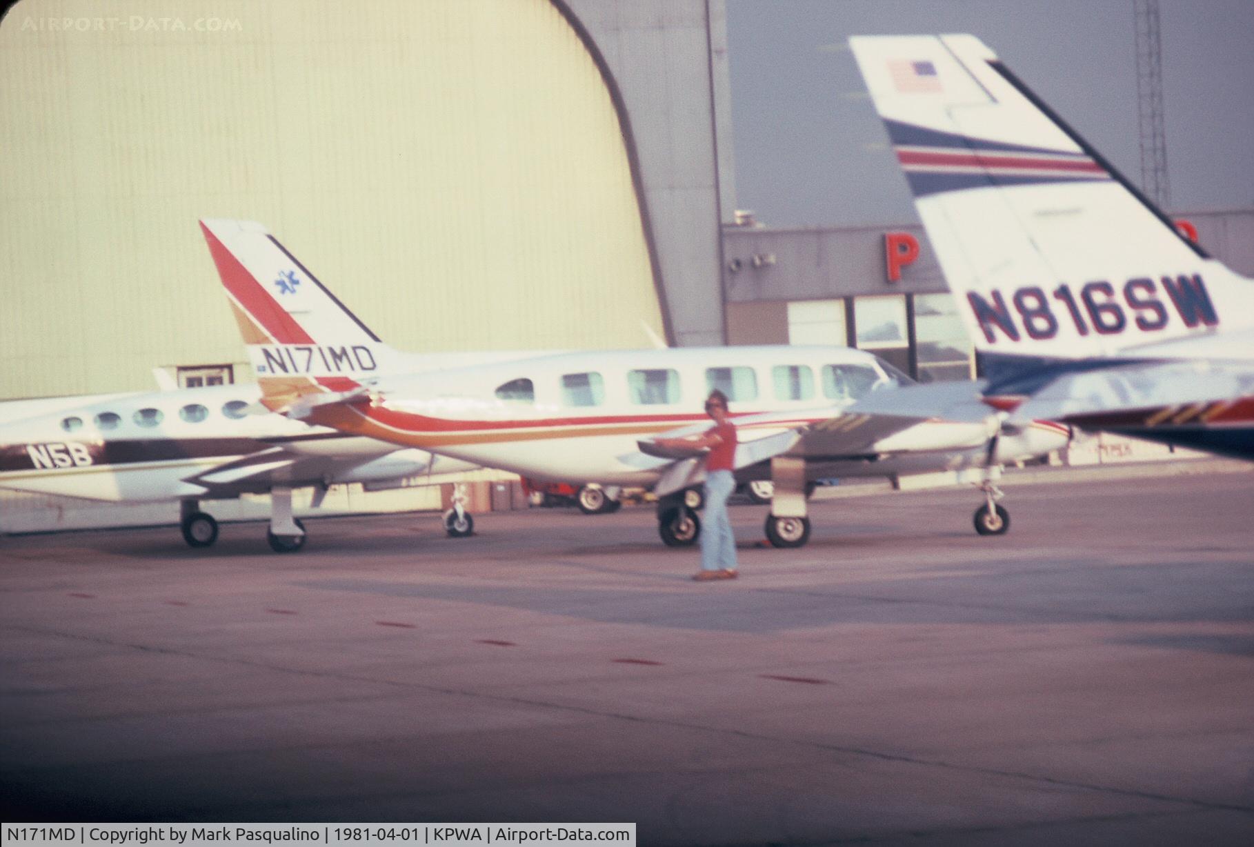 N171MD, 1976 Piper Piper PA-31-350 C/N 31-7652105, Piper PA-31-350   Registration has been changed. I flew air ambulance flights in this aircraft in 1981