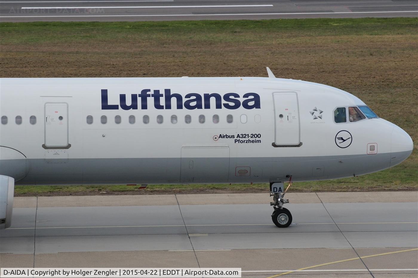 D-AIDA, 2010 Airbus A321-231 C/N 4360, For further information: www.pforzheim.de