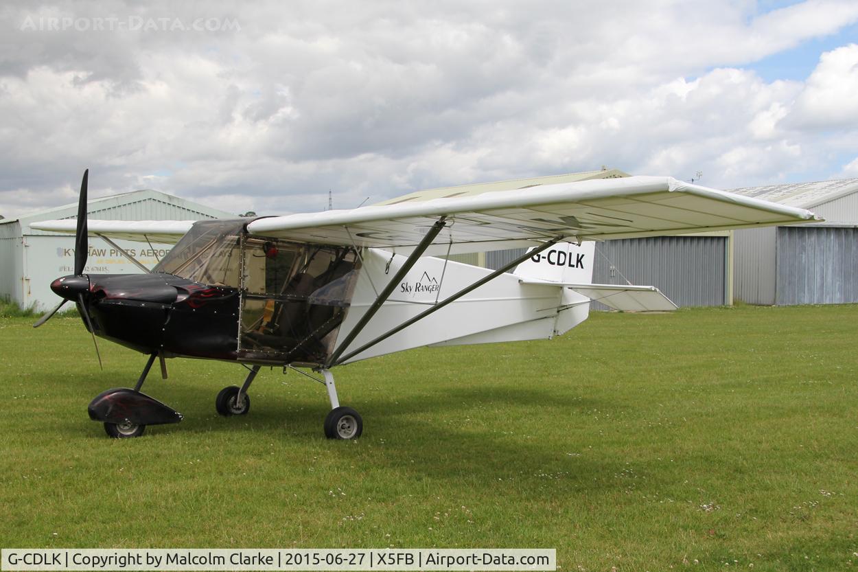 G-CDLK, 2005 Best Off Skyranger Swift 912S(1) C/N BMAA/HB/452, Best Off Skyranger Swift 912S(1) at Fishburn Airfield, June 27th 2015.