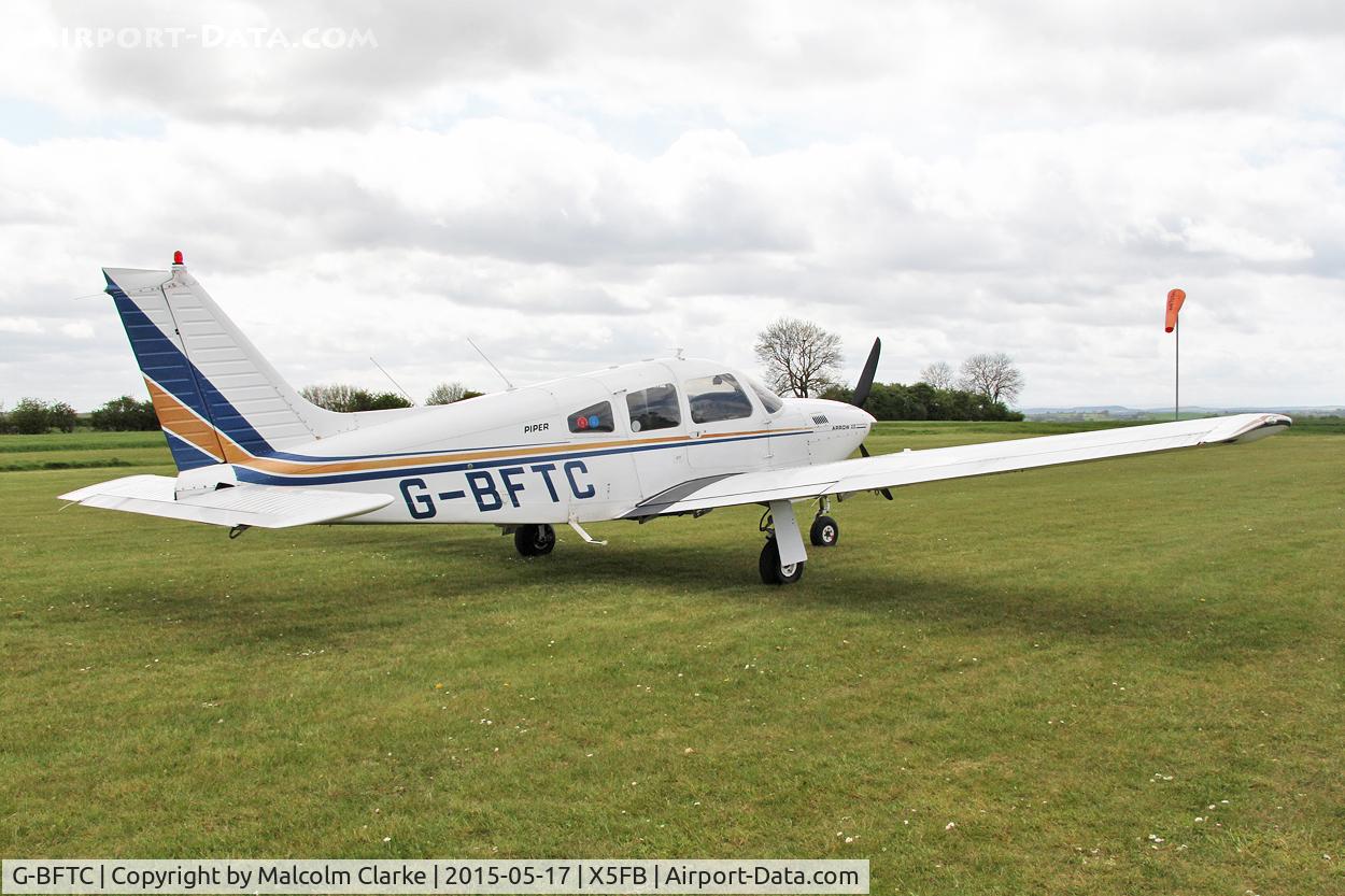 G-BFTC, 1978 Piper PA-28R-201T Cherokee Arrow III C/N 28R-7803197, Piper PA-28R-201T Turbo Arrow III at the opening of Fishburn Airfield's new clubhouse, May 17th 2015.