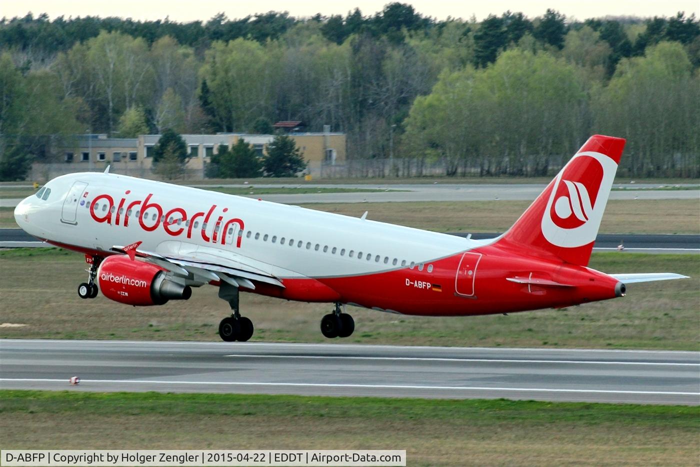 D-ABFP, 2011 Airbus A320-214 C/N 4606, Leaving TXL on rwy 26R....