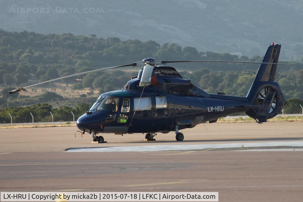 LX-HRU, Eurocopter AS-365N-3 Dauphin 2 C/N 6648, Parked