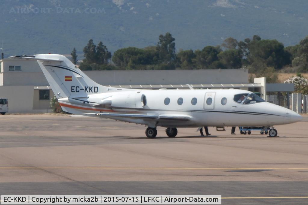EC-KKD, 2007 Raytheon Hawker  400XP C/N RK-533, Parked