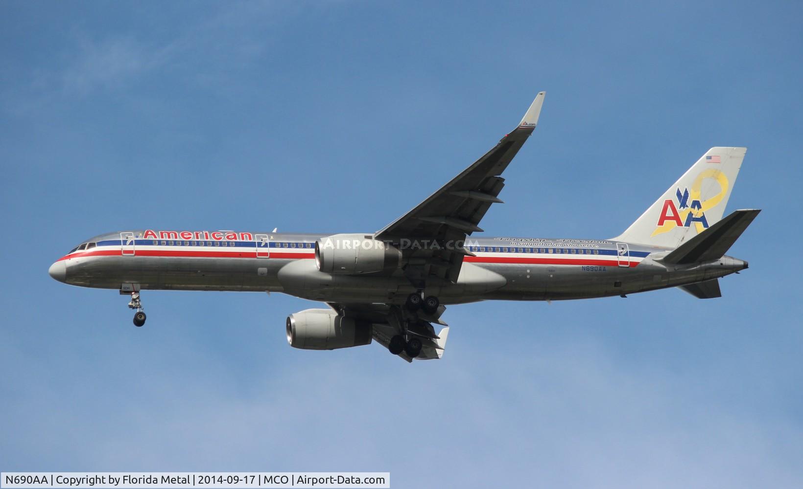 N690AA, 1993 Boeing 757-223 C/N 25696, American