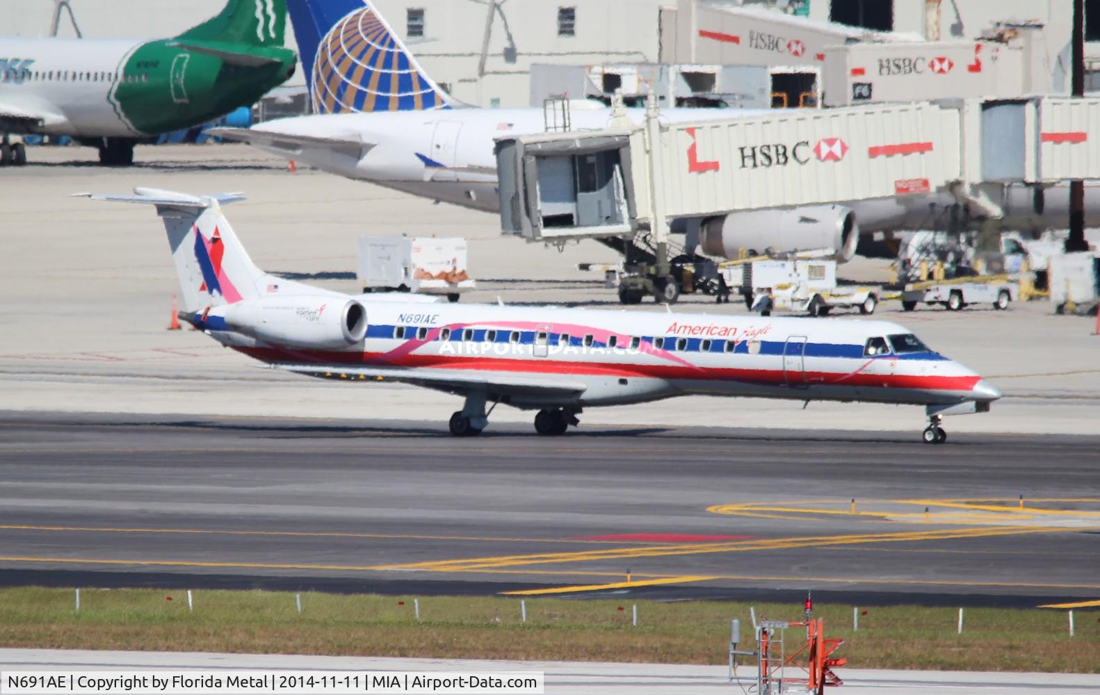 N691AE, 2004 Embraer ERJ-145LR (EMB-145LR) C/N 14500860, Eagle