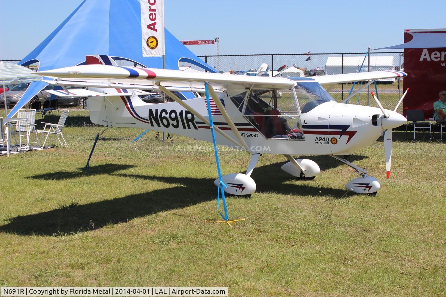 N691R, Aeropro Eurofox LSA 3K C/N 27809, Eurofox