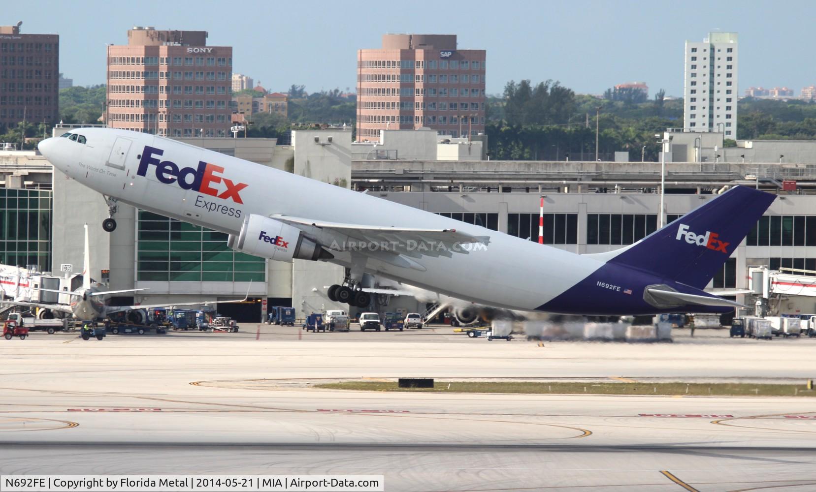 N692FE, 2007 Airbus A300F4-605R C/N 0878, Fed Ex