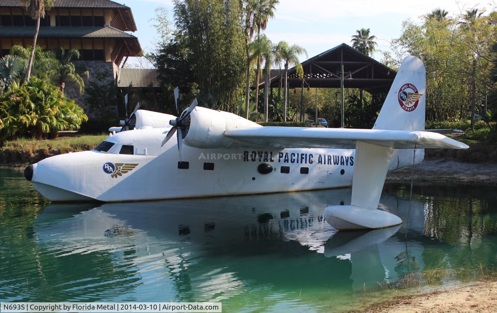 N693S, Grumman HU-16D C/N 141266, HU-16D at a Resort near Universal Studios Orlando