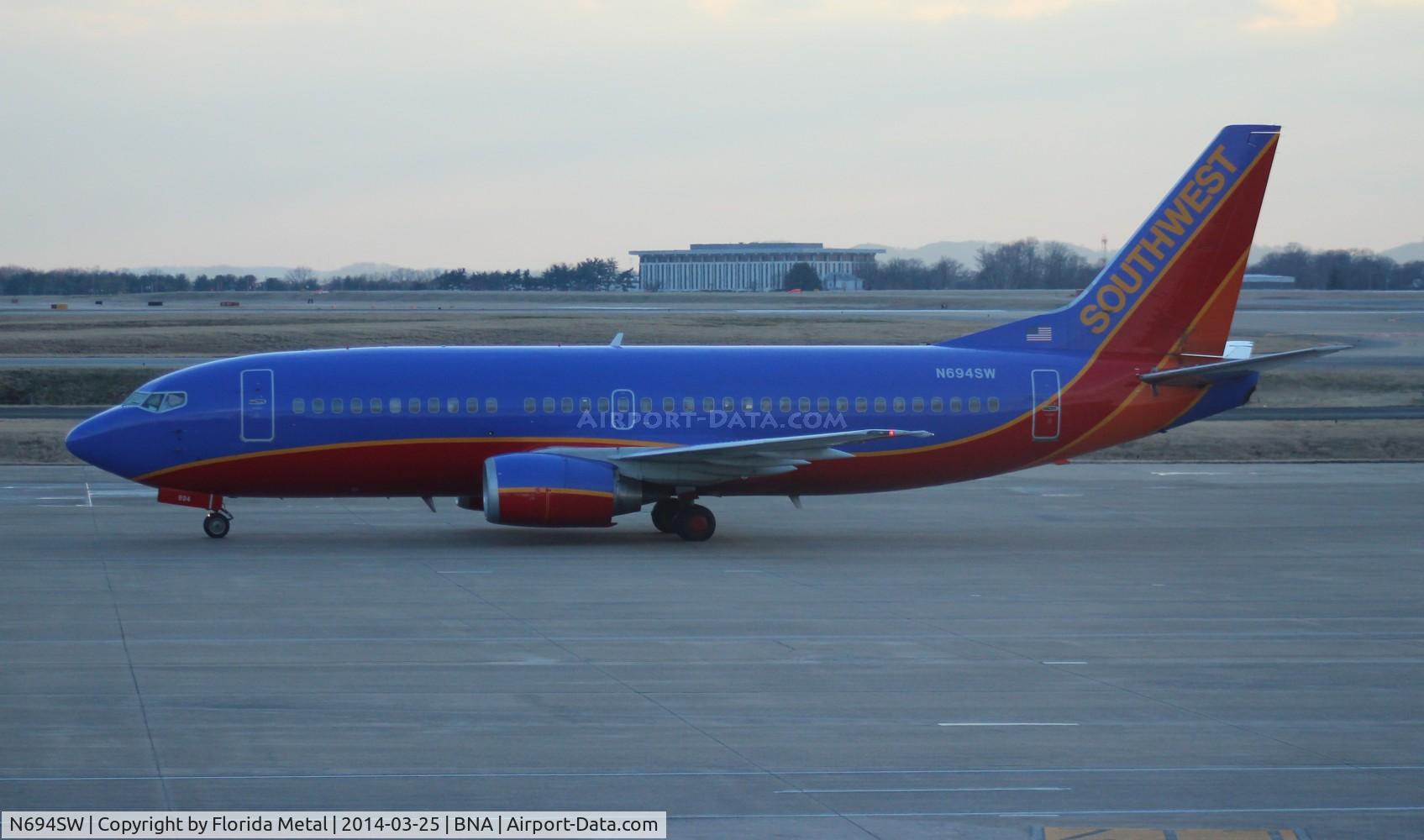 N694SW, 1985 Boeing 737-3T5 C/N 23061, Southwest