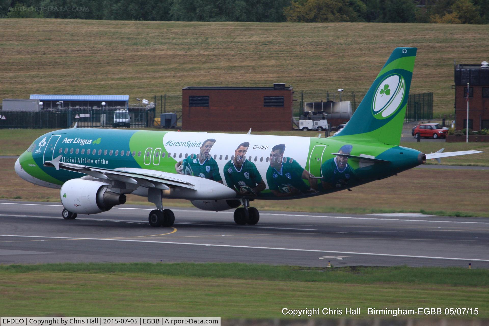 EI-DEO, 2005 Airbus A320-214 C/N 2486, Aer Lingus Rugby scheme