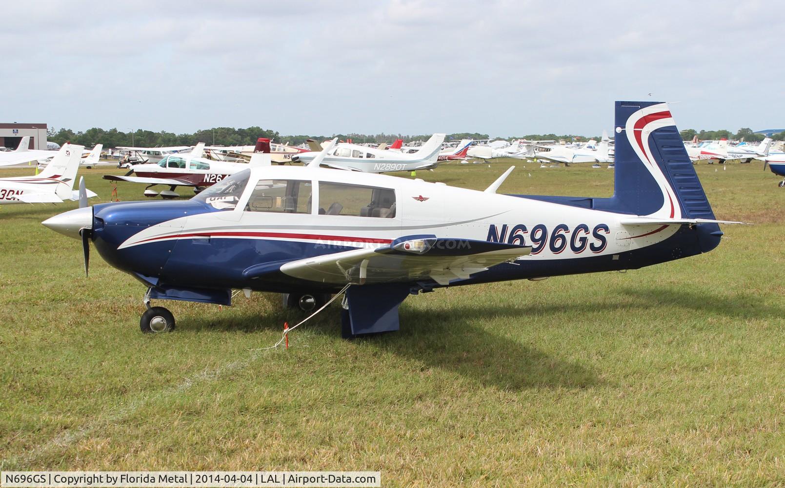 N696GS, Mooney M20J 201 C/N 24-1403, Mooney M20J