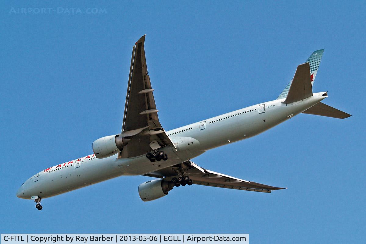 C-FITL, 2007 Boeing 777-333/ER C/N 35256, C-FITL   Boeing 777-333ER [35256] (Air Canada) Home~G 06/05/2013. On approach 27R.