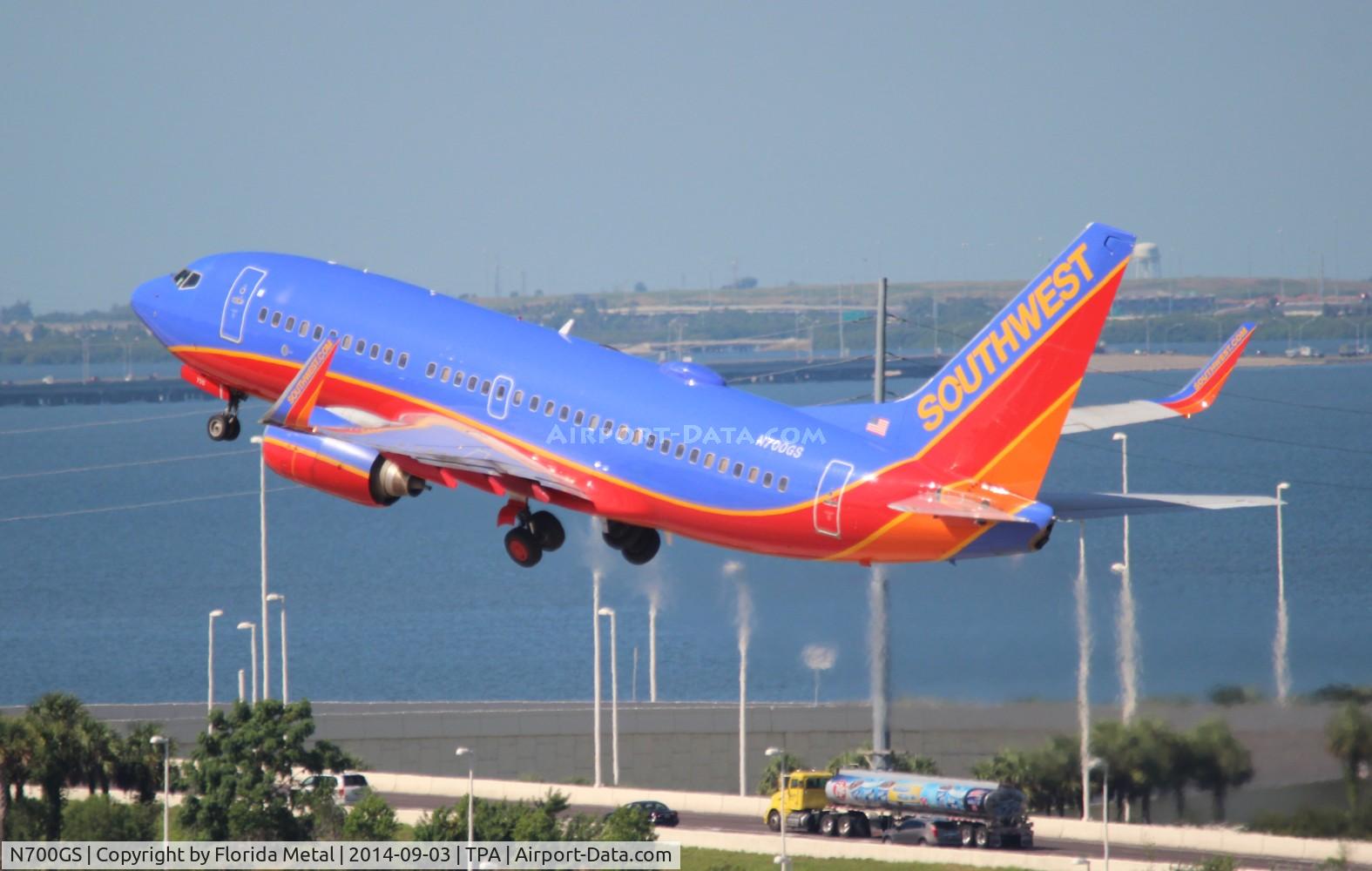 N700GS, 1997 Boeing 737-7H4 C/N 27835, Southwest