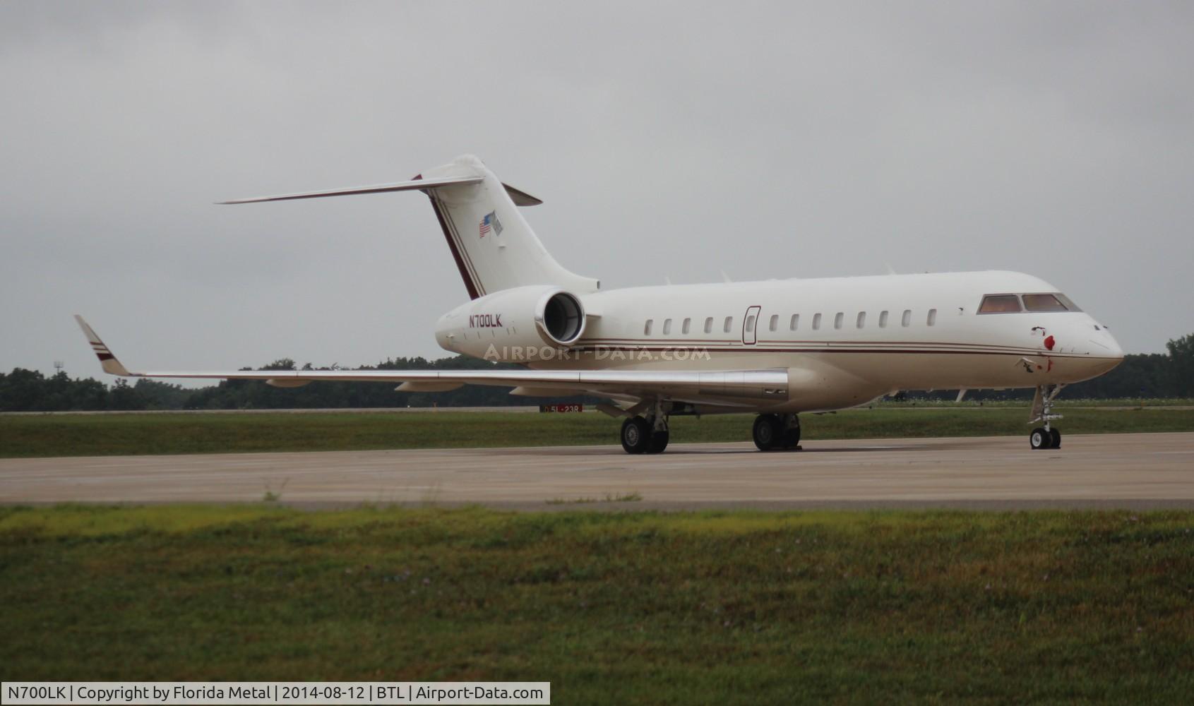 N700LK, 2006 Bombardier BD-700-1A10 Global 5000 C/N 9192, Global 5000