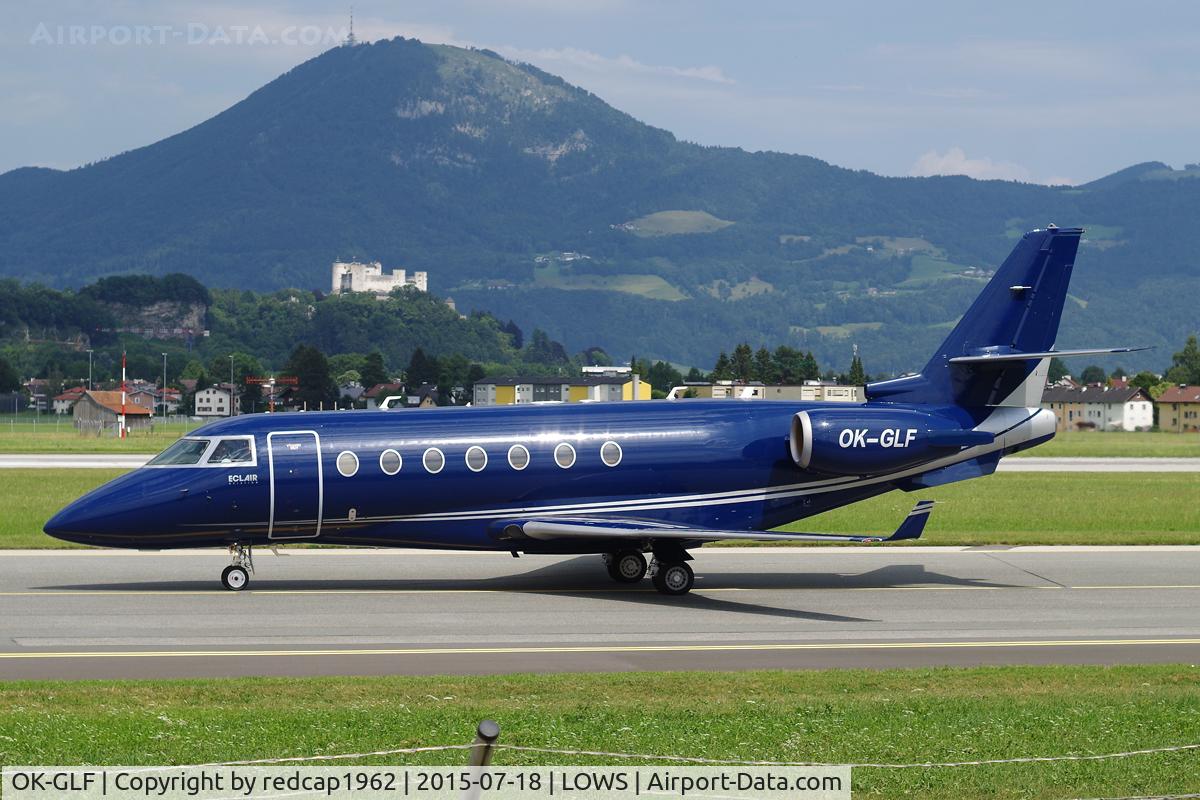OK-GLF, 2007 Gulfstream Aerospace G200 C/N 167, Operated by Eclair Aviation.