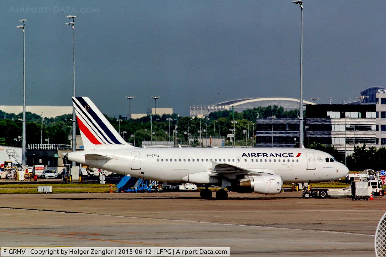 F-GRHV, 2001 Airbus A319-111 C/N 1505, One of AF´s working horses....
