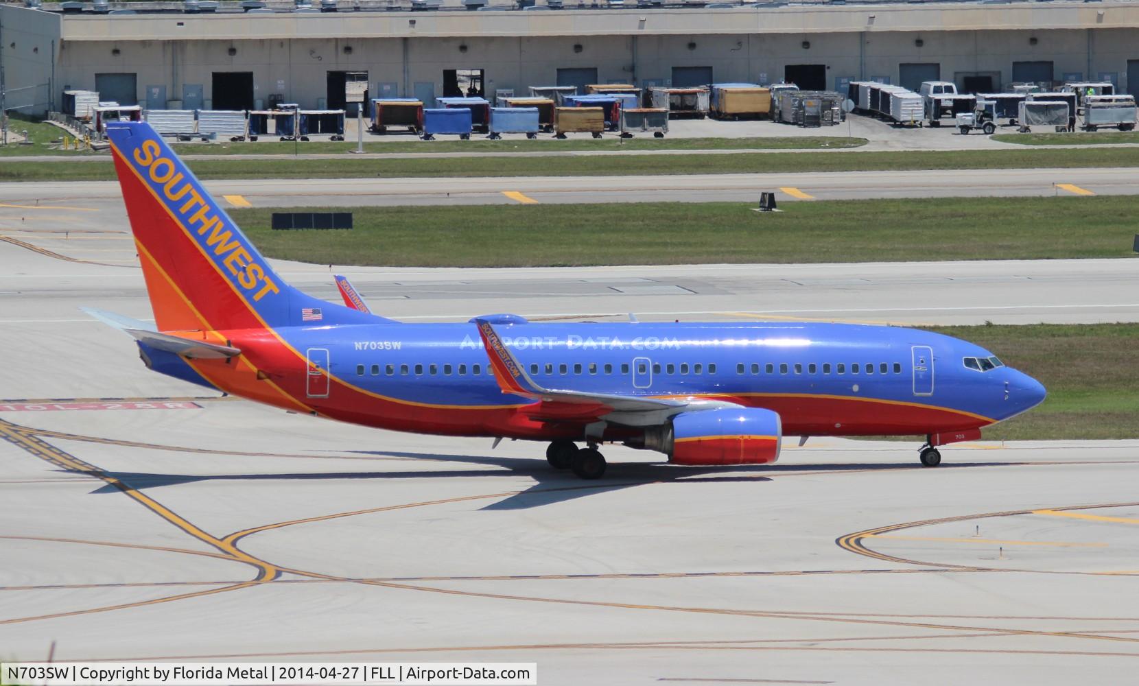 N703SW, 1997 Boeing 737-7H4 C/N 27837, Southwest