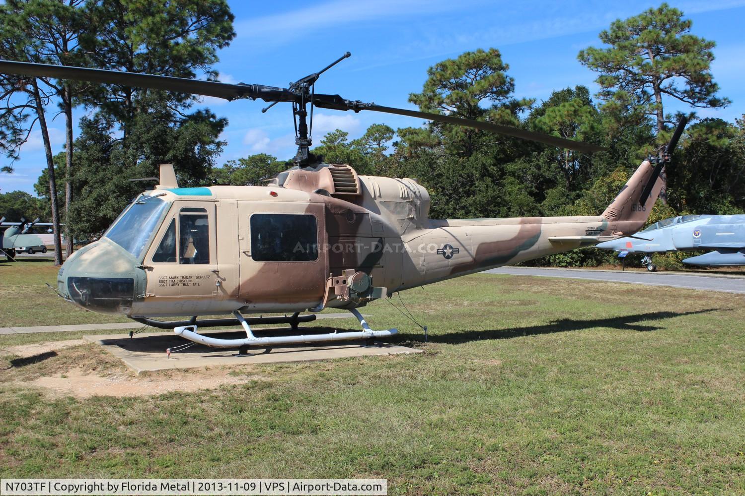 N703TF, Bell UH-1H C/N 66-15186, Bell UH-1H