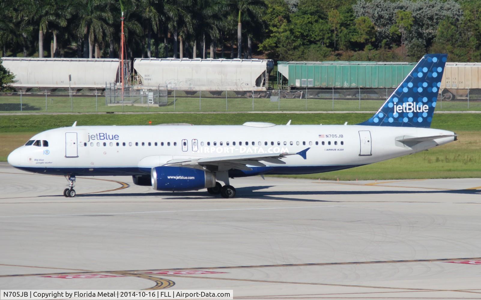 N705JB, 2008 Airbus A320-232 C/N 3416, Jet Blue