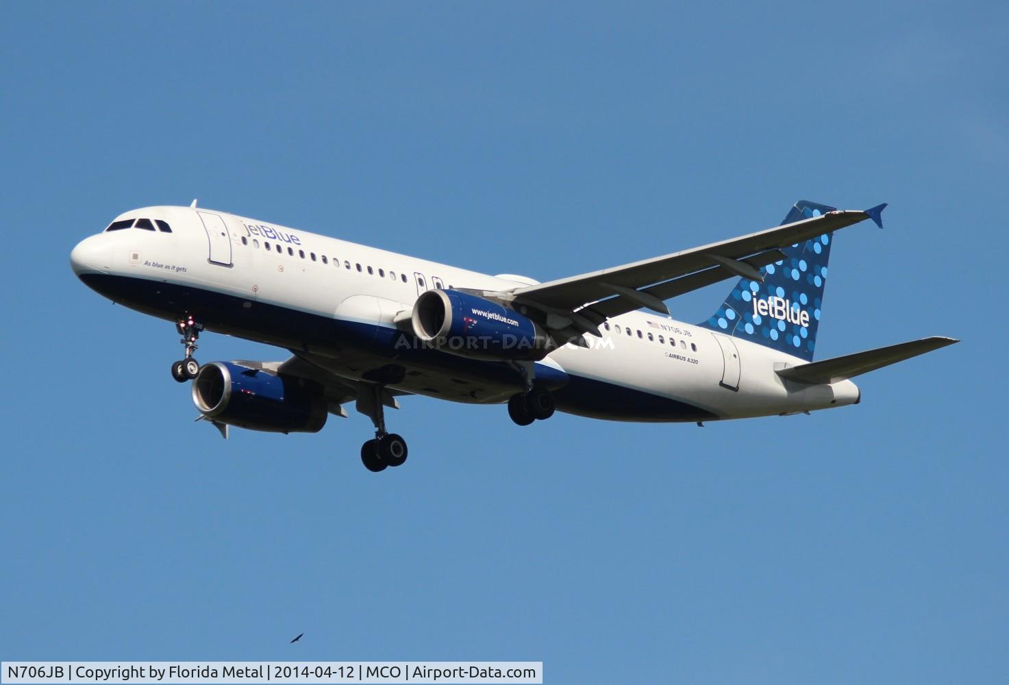 N706JB, 2008 Airbus A320-232 C/N 3451, Jet Blue