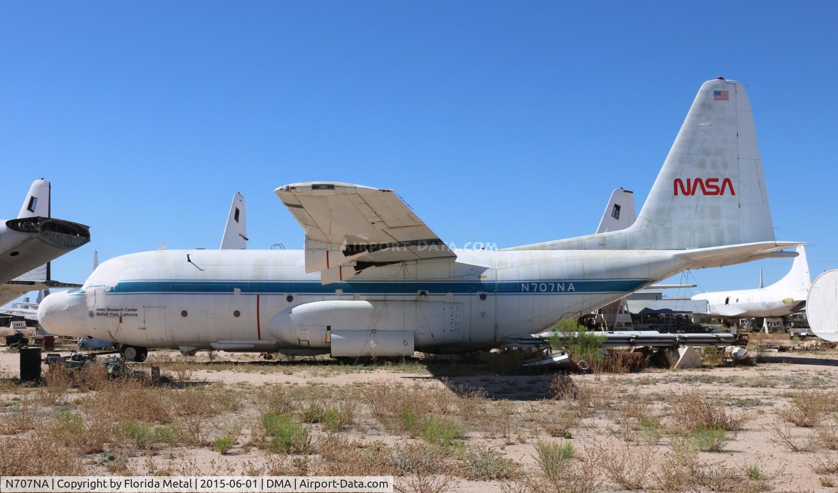 N707NA, 1958 Lockheed NC-130B Hercules C/N 282-3507, NASA NC-130B