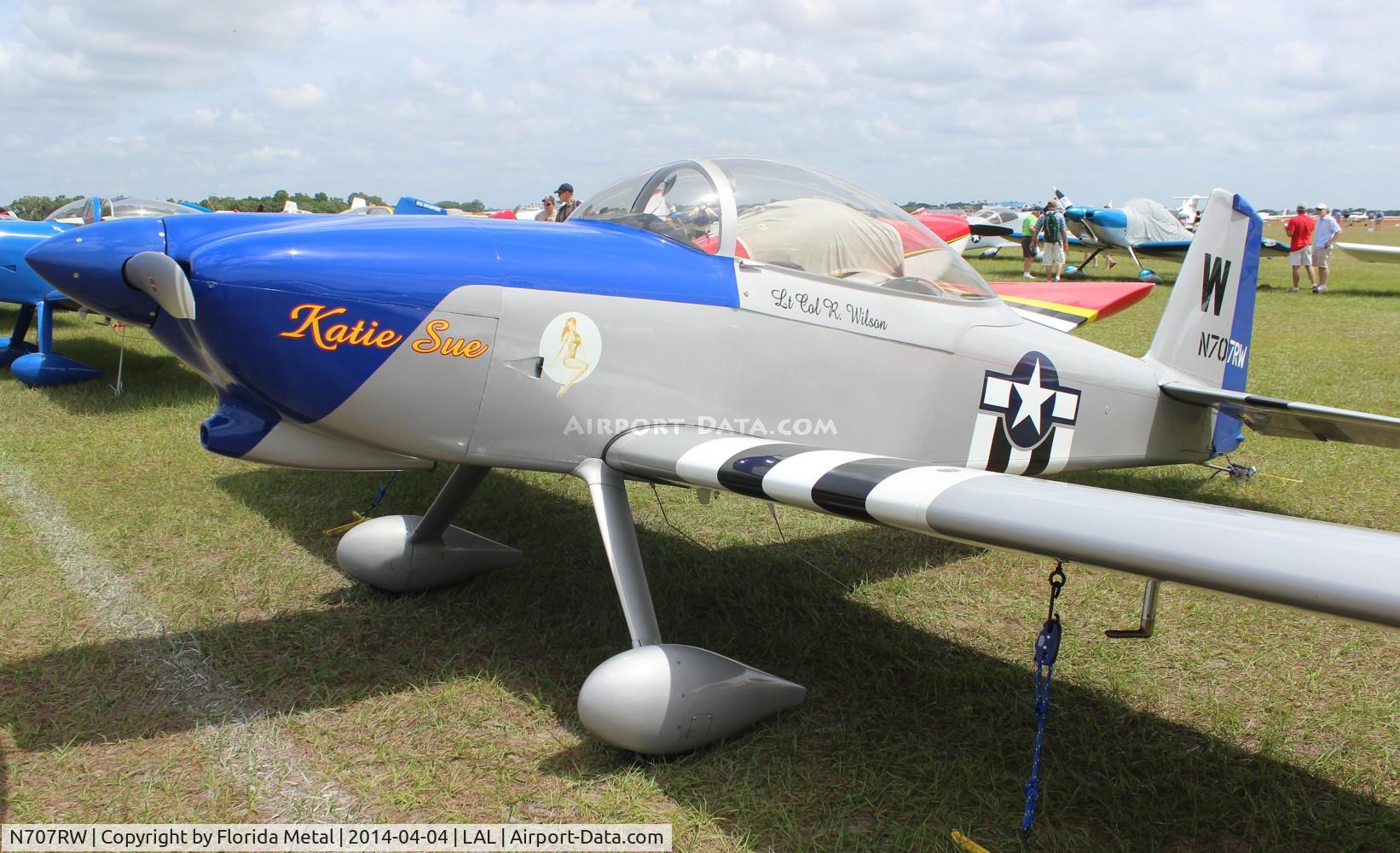 N707RW, 2003 Vans RV-8 C/N 81336, Vans RV-8