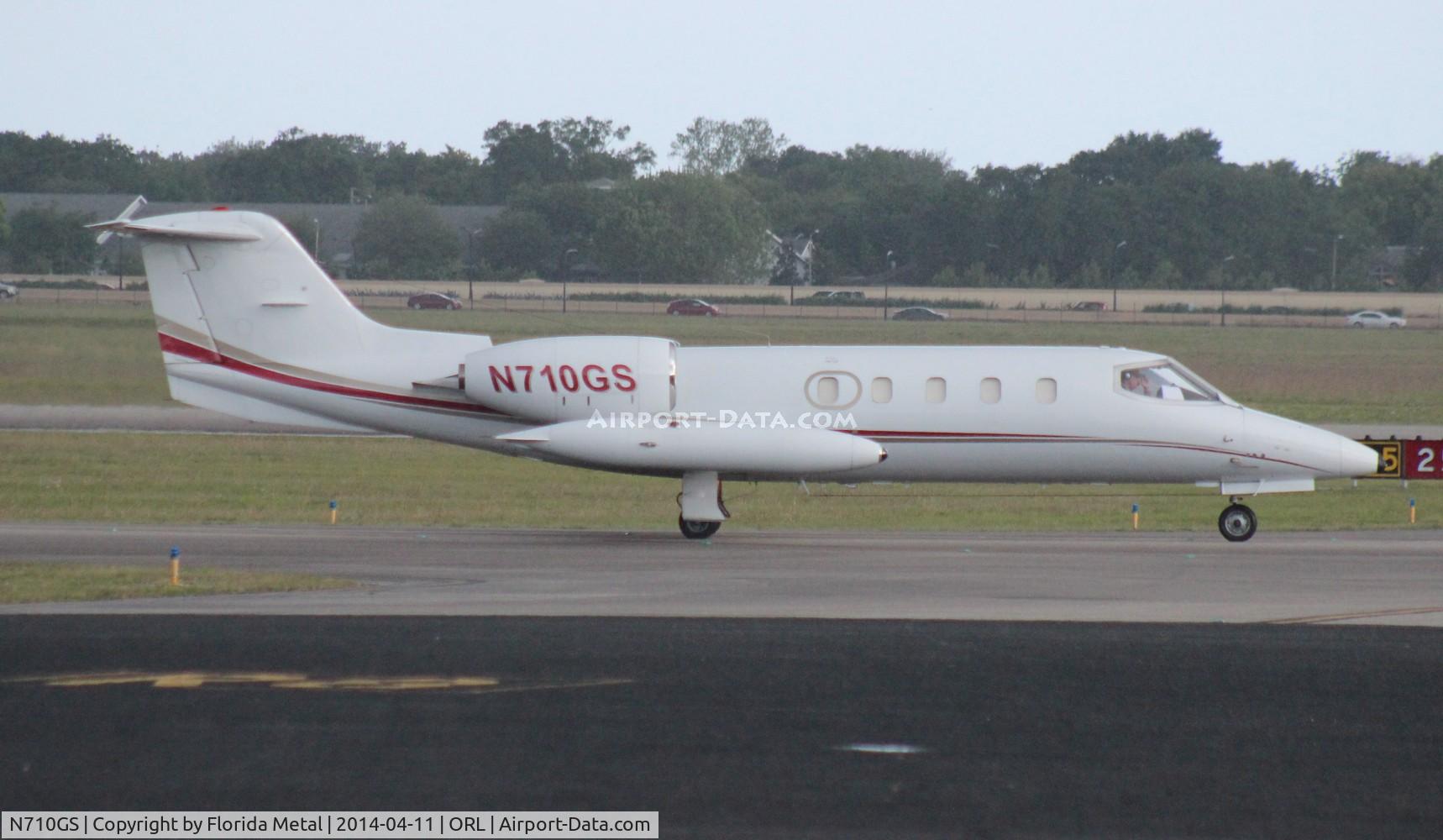 N710GS, 1975 Gates Learjet 35 C/N 032, Lear 35
