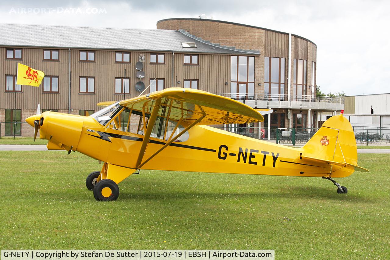 G-NETY, 1994 Piper PA-18-150 Super Cub C/N 1809108, @ Saint-Hubert.