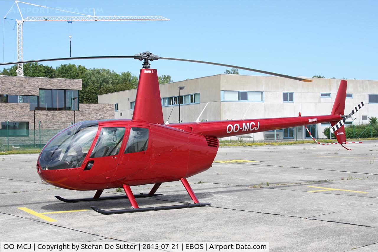 OO-MCJ, 2004 Robinson R44 II C/N 10268, Parked on apron 3.