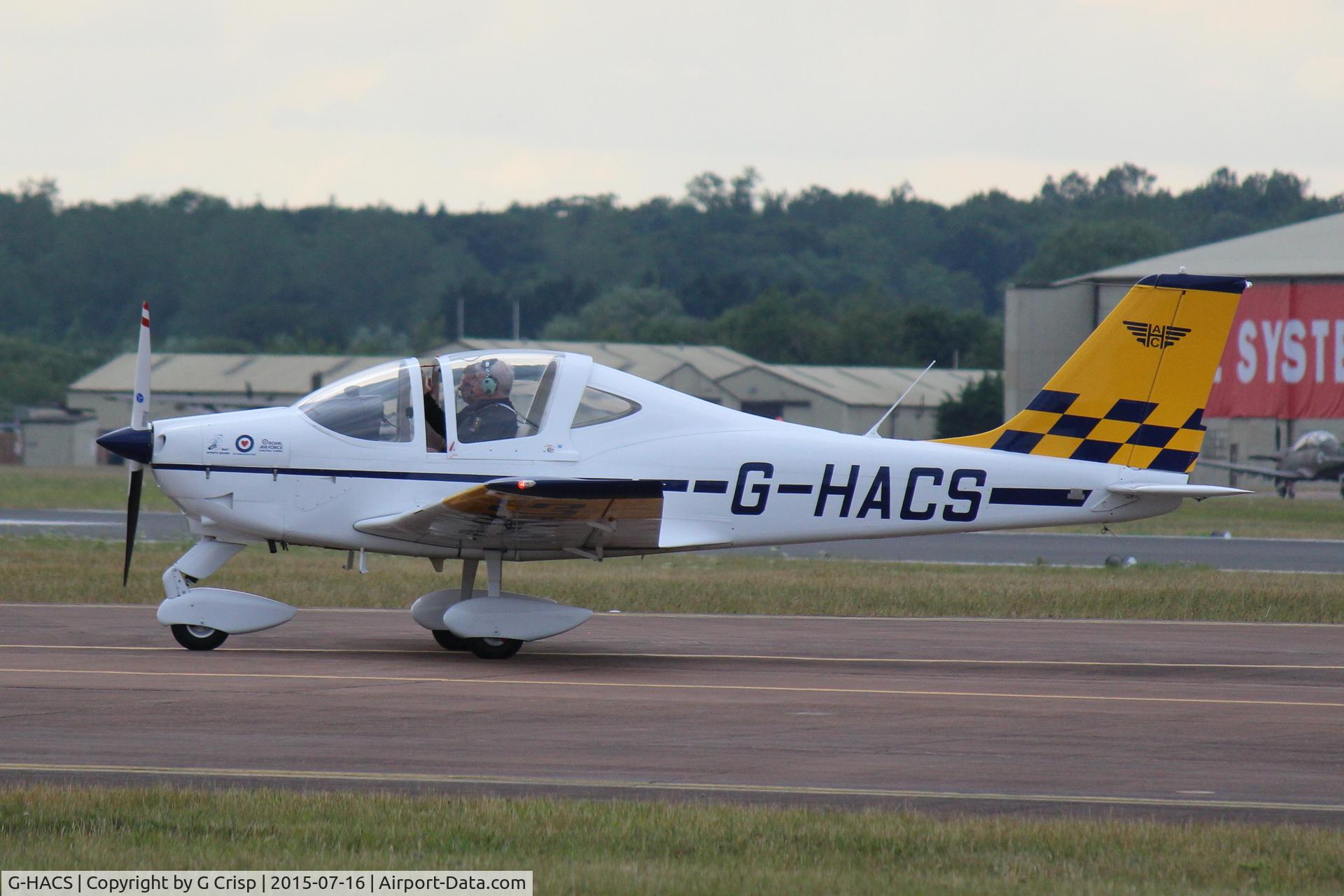 G-HACS, 2012 Tecnam P-2002JF Sierra C/N 199, RIAT 2015, Fairford UK