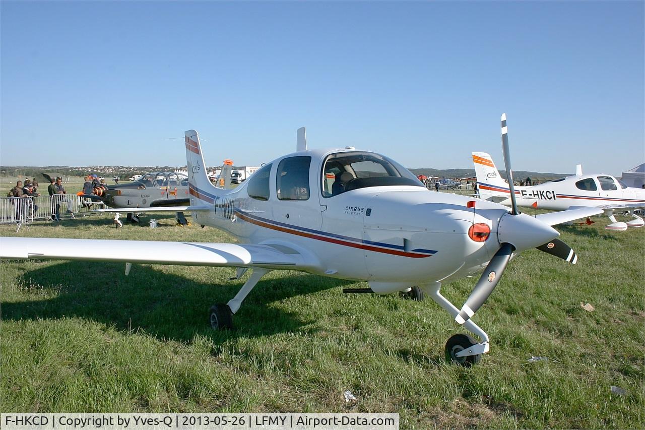 F-HKCD, Cirrus SR20 C/N 2186, Cirrus SR-22, Static display, Salon De Provence Air Base 701 (LFMY) Open day 2013