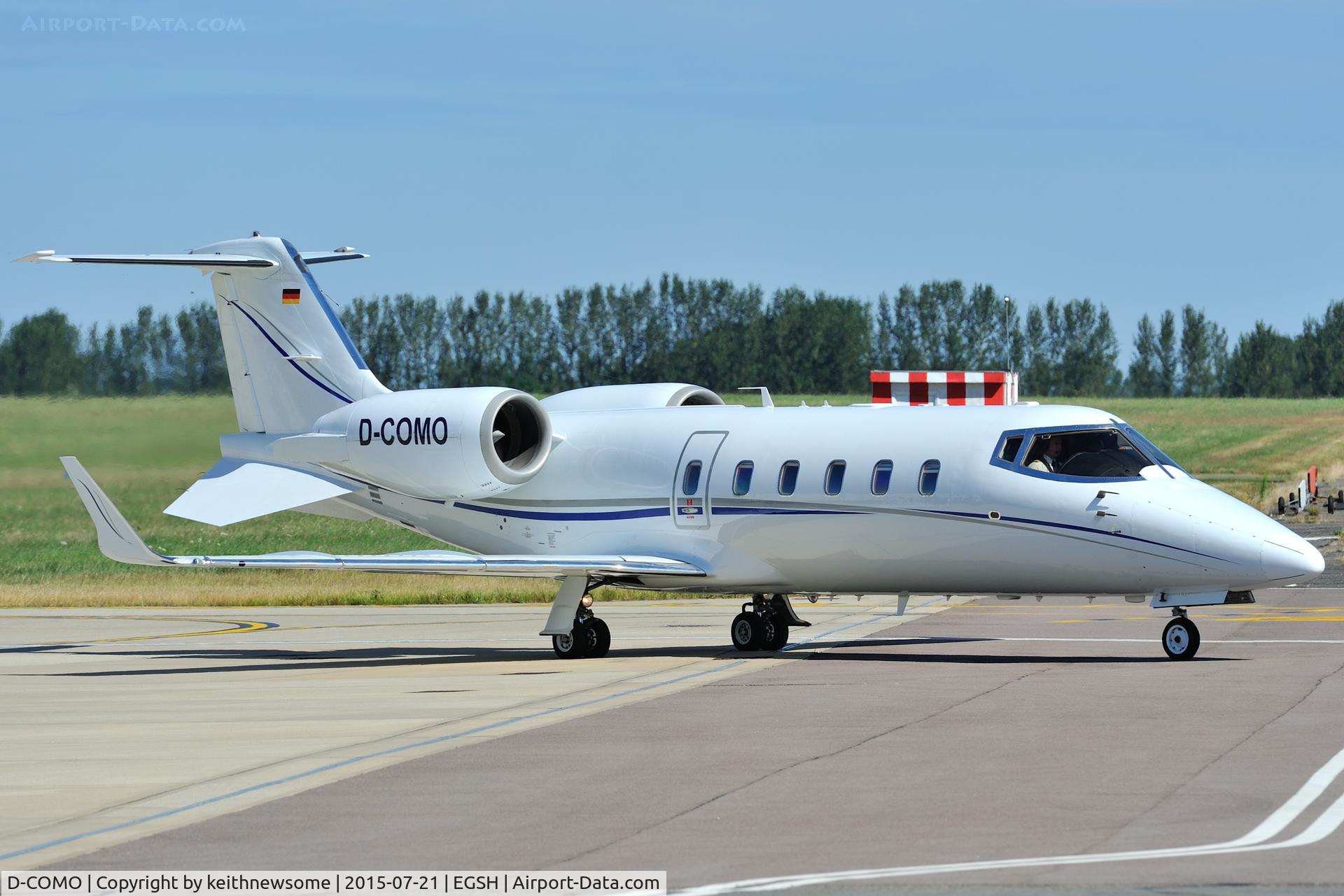 D-COMO, 2008 Learjet 60 C/N 60-350, Nice Visitor.