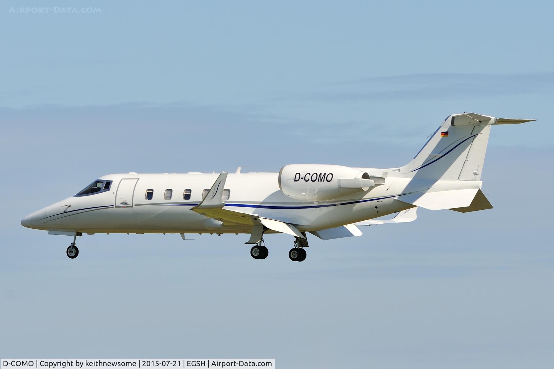 D-COMO, 2008 Learjet 60 C/N 60-350, Nice Visitor.