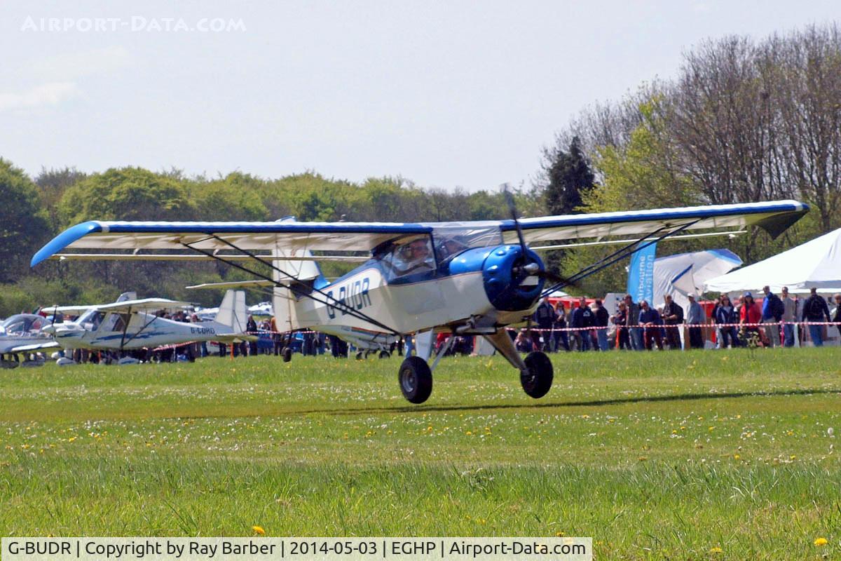 G-BUDR, 1992 Denney Kitfox Mk3 C/N PFA 172-12107, Denney Kitfox Mk.3 [PFA 172-12107] Popham~G 03/05/2014