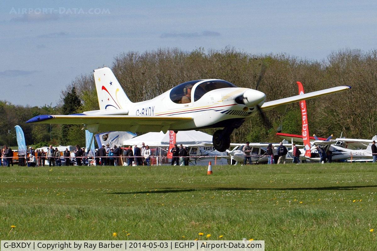 G-BXDY, 1997 Europa Monowheel C/N PFA 247-12914, Europa Avn Europa [PFA 247-12914] Popham~G 03/05/2014