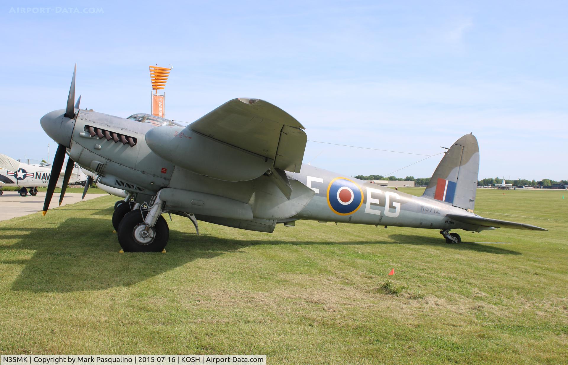 N35MK, 1946 De Havilland DH-98 Mosquito TT.35 C/N RS-712, DH-98 Mosquito TT35