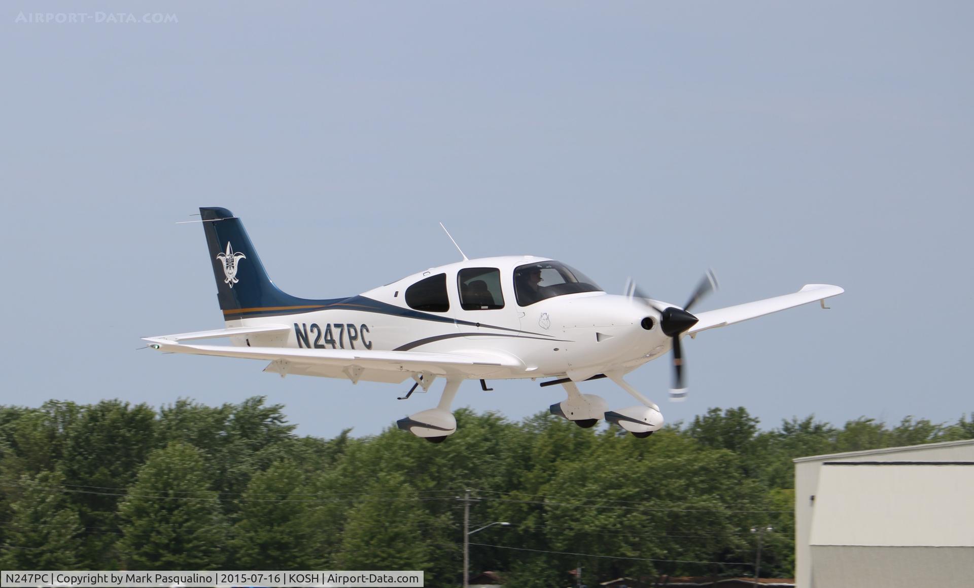 N247PC, 2015 Cirrus SR20 C/N 2286, Cirrus SR20