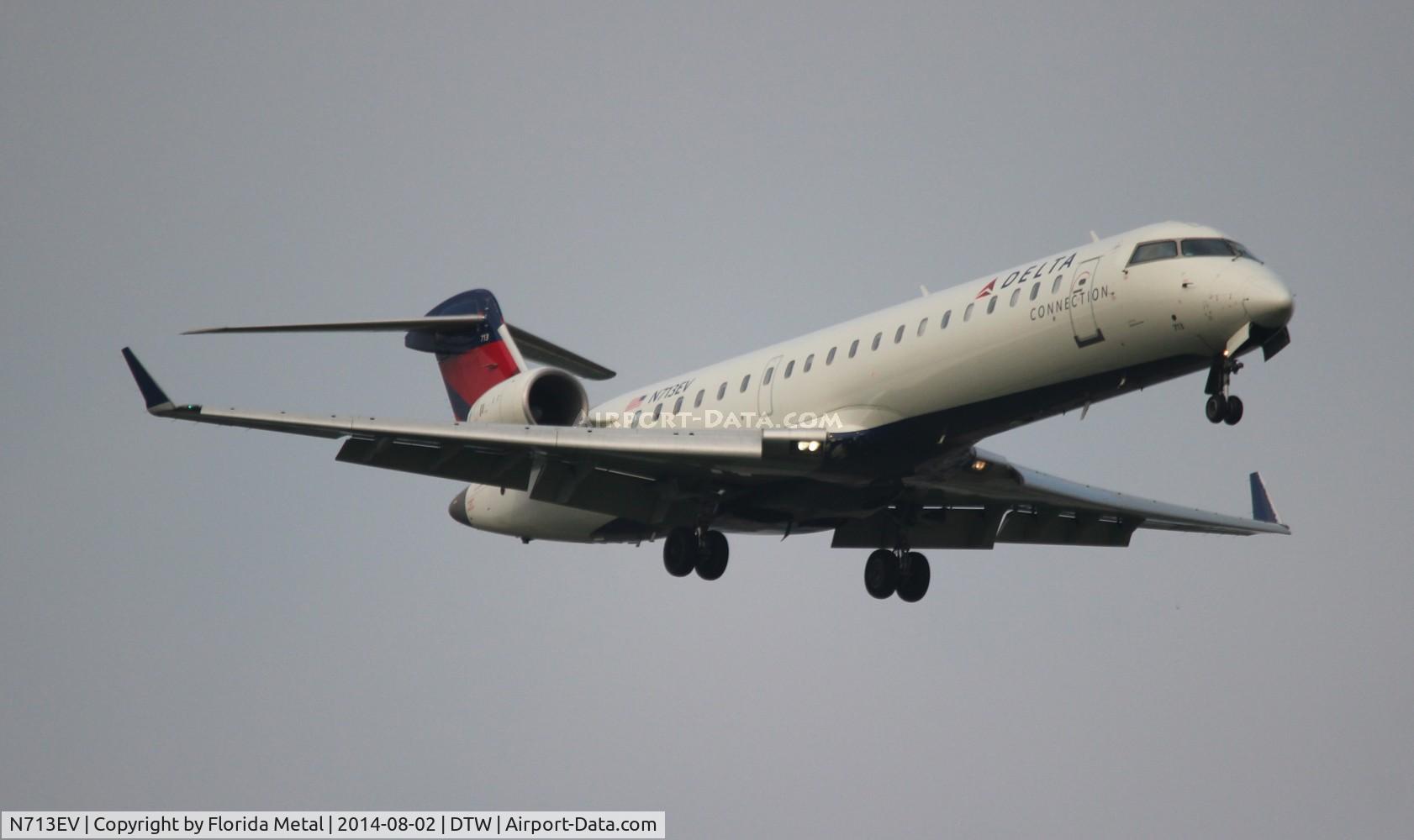 N713EV, 2003 Bombardier CRJ-701 (CL-600-2C10) Regional Jet C/N 10081, Delta Connection