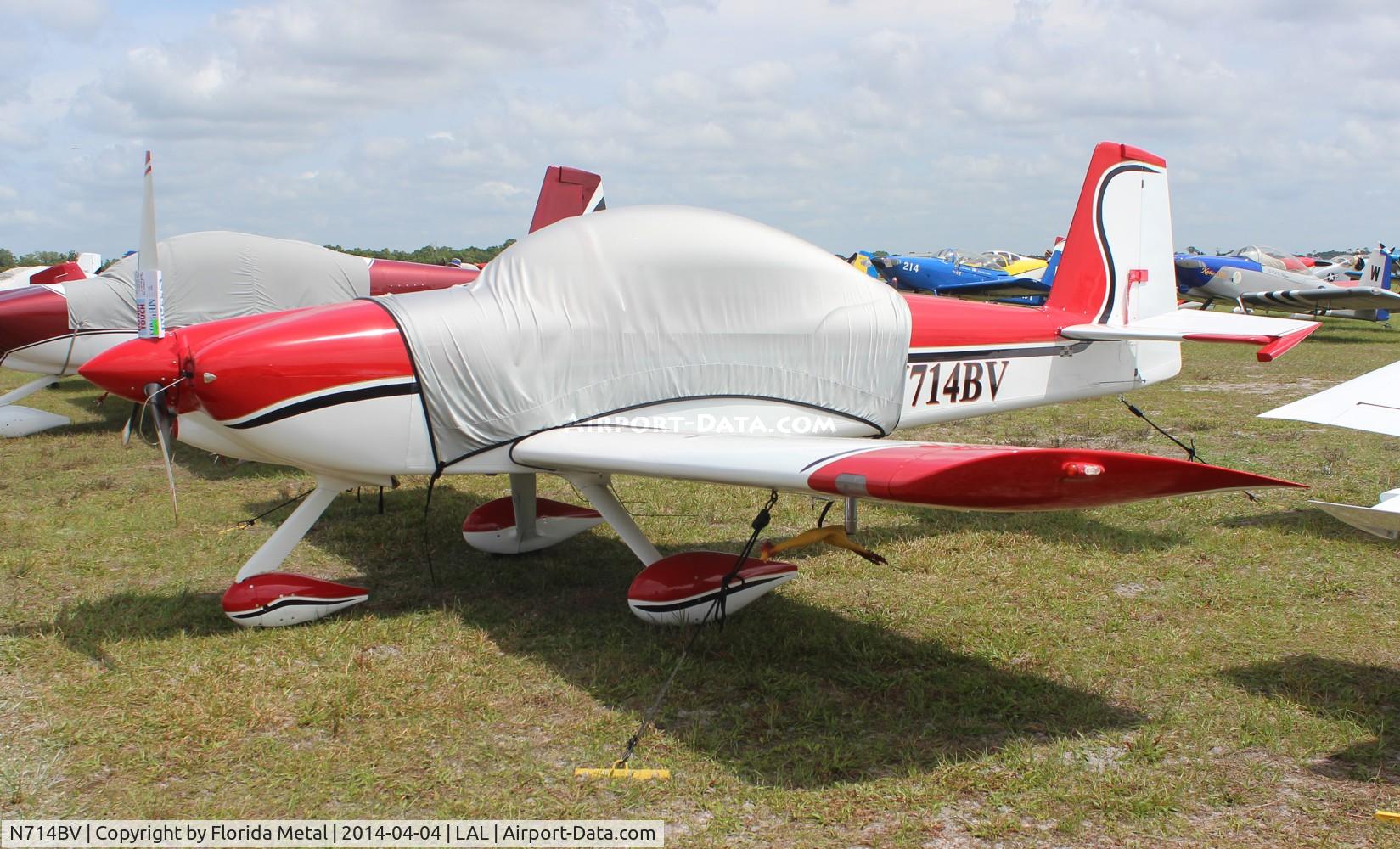 N714BV, 2009 Vans RV-8A C/N 80578, Vans RV-8A