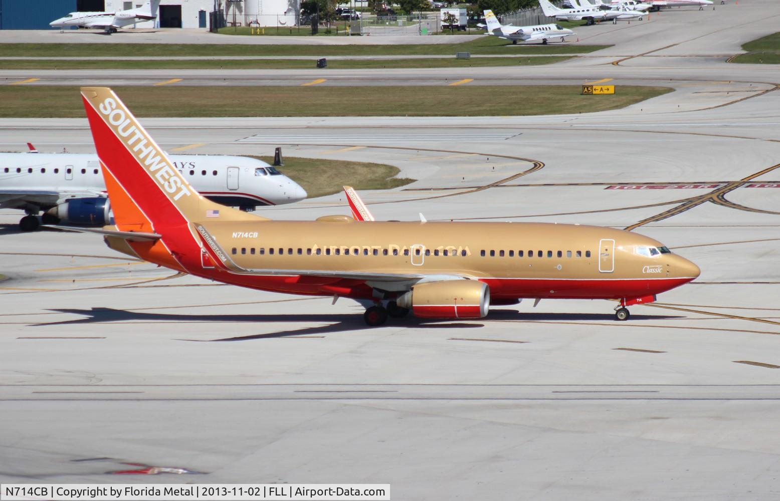 N714CB, 1998 Boeing 737-7H4 C/N 27848, Southwest
