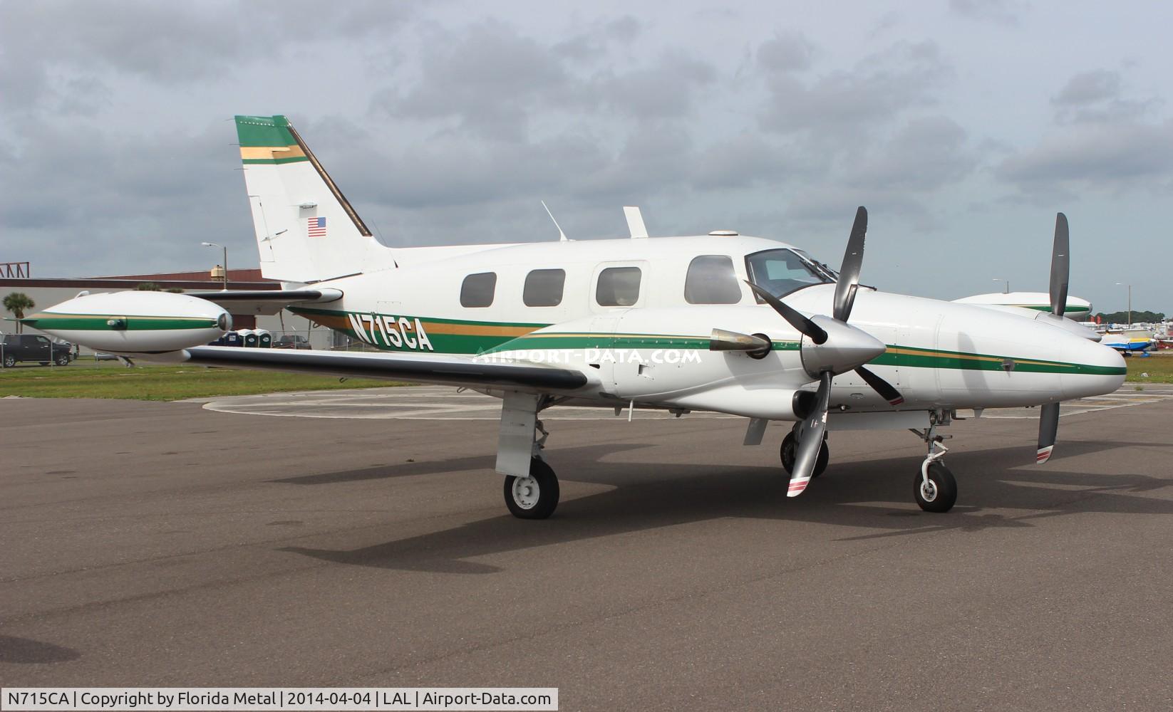 N715CA, Piper PA-31T C/N 31T-8120063, Piper PA-31T