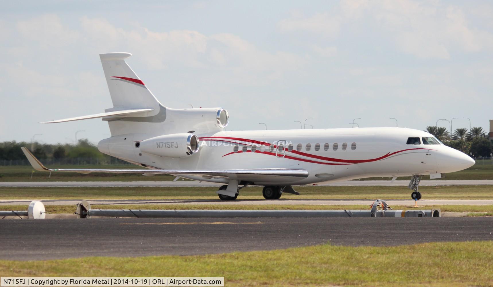 N715FJ, 2013 Dassault Falcon 7X C/N 215, Falcon 7X