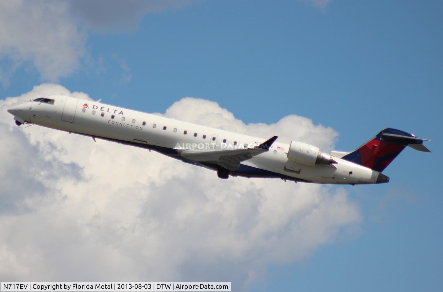 N717EV, 2003 Bombardier CRJ-701 (CL-600-2C10) Regional Jet C/N 10088, Delta Connection