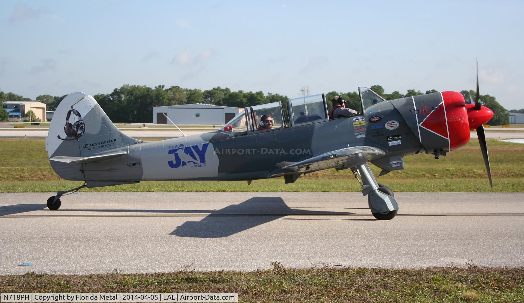 N718PH, 2003 Yakovlev (Aerostar) Yak-52TW C/N 0312503, Yak 52TW