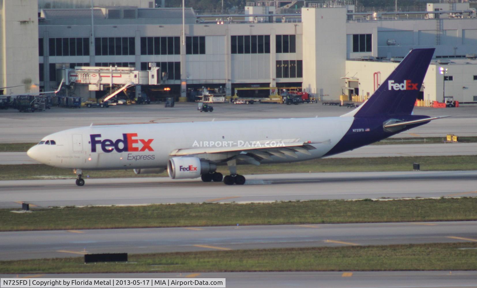 N725FD, 1990 Airbus A300B4-622R C/N 572, Fed Ex