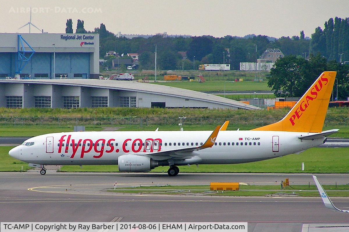 TC-AMP, 2011 Boeing 737-82R C/N 40723, Boeing 737-82R [40723] (Pegasus Airlines) Amsterdam-Schiphol~PH 06/08/2014