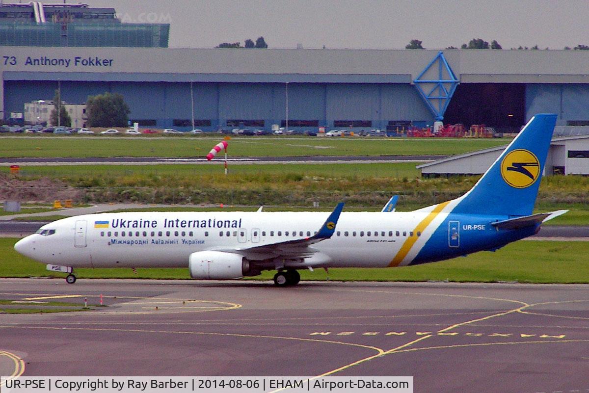 UR-PSE, 2012 Boeing 737-84R C/N 38119, Boeing 737-84R [38119] (Ukraine International Airlines) Amsterdam-Schiphol~PH 06/08/2014