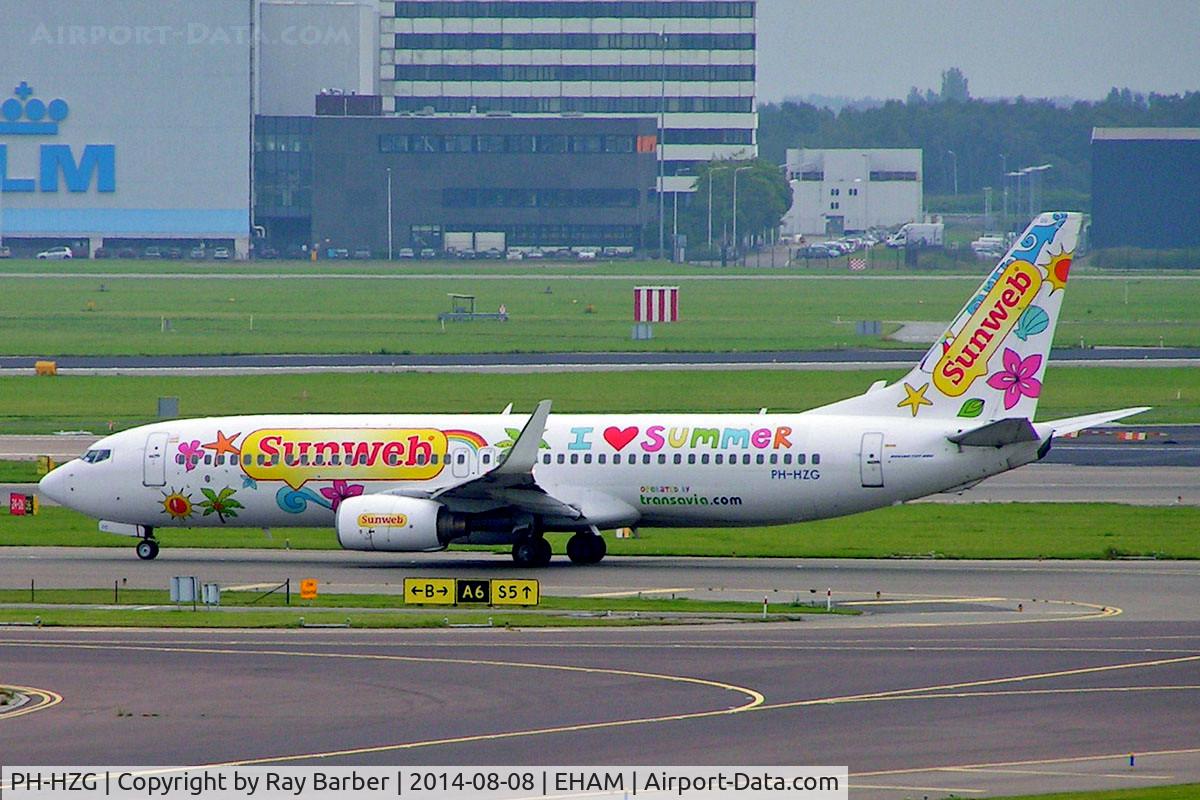 PH-HZG, 2000 Boeing 737-8K2 C/N 28379, Boeing 737-8K2 [28379] (transavia.com) Amsterdam-Schiphol~PH 08/08/2014