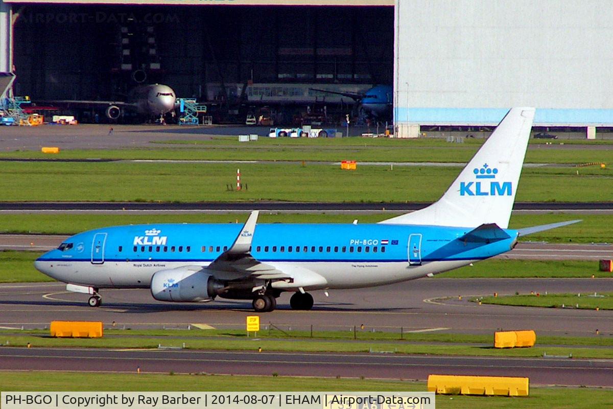 PH-BGO, 2011 Boeing 737-7K2 C/N 38126, Boeing 737-7BK [38126] KLM (Royal Dutch Airlines) Amsterdam-Schiphol~PH 07/08/2014