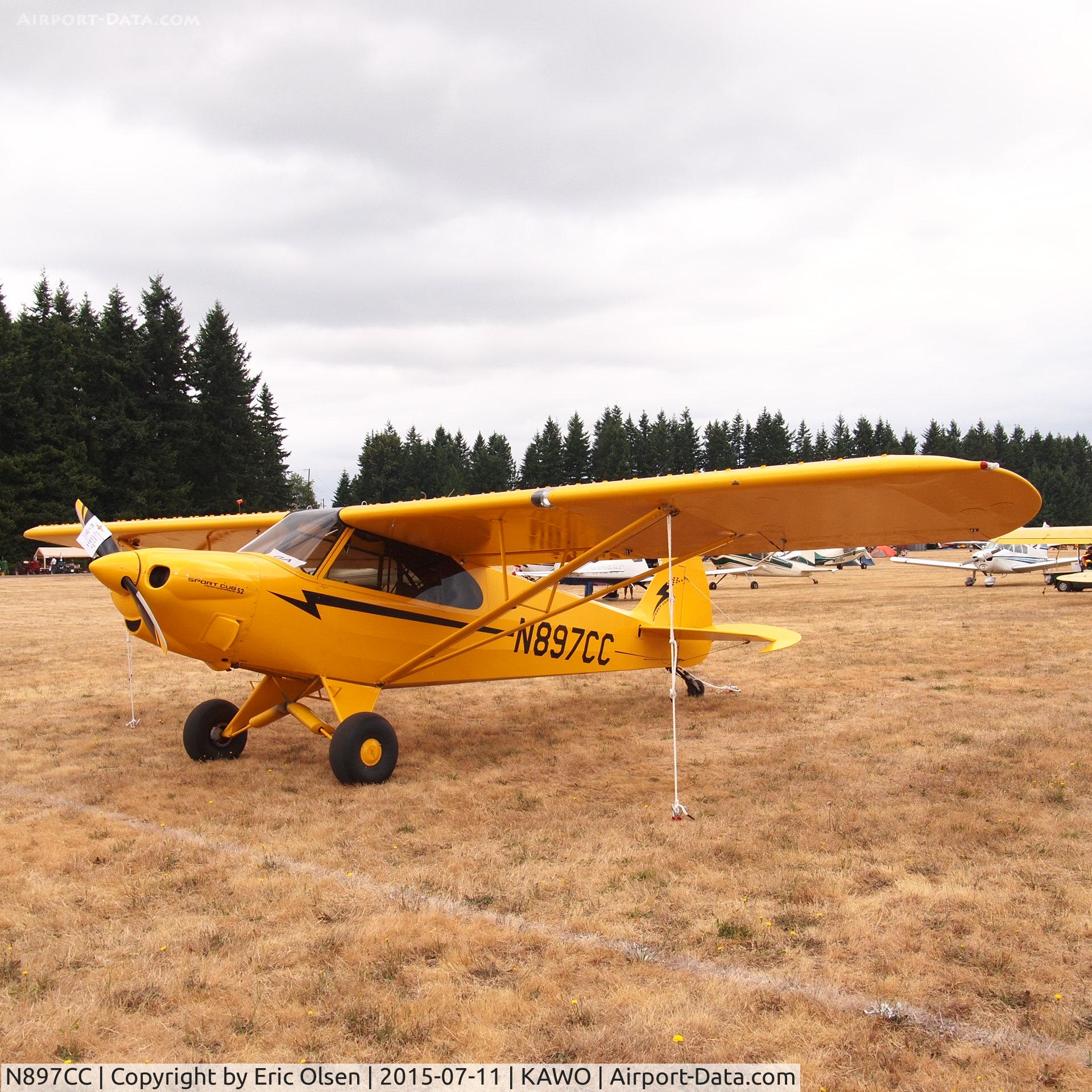 N897CC, 2008 Cub Crafters CC11-100 Sport Cub C/N CC11-00071, 2008 Cub Crafters at the 2015 Arlington Fly-In.